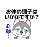 優しい大人の気づかいシベリアンハスキー（個別スタンプ：30）