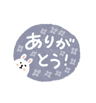デカ文字♡うさぎスタンプ（個別スタンプ：5）