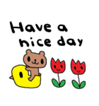 (nenerin日常会話スタンプ359英語気遣い)（個別スタンプ：4）