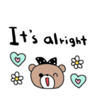 (nenerin日常会話スタンプ359英語気遣い)（個別スタンプ：34）