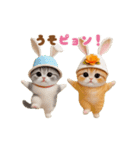 動く！可愛いダジャレ猫 ずっと使える 日常（個別スタンプ：5）