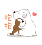 メンキュウくん(しろくま) 53 暖かい挨拶（個別スタンプ：3）