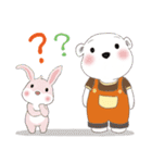 メンキュウくん(しろくま) 53 暖かい挨拶（個別スタンプ：27）