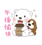 メンキュウくん(しろくま) 53 暖かい挨拶（個別スタンプ：38）