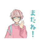 ゆめかわ男子のゆるふわ返信（個別スタンプ：10）