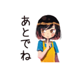 ママの連絡ノート風お返事（個別スタンプ：7）