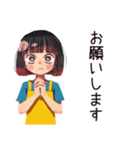 ママの連絡ノート風お返事（個別スタンプ：17）
