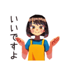 ママの連絡ノート風お返事（個別スタンプ：21）