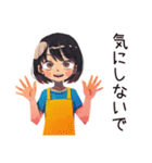 ママの連絡ノート風お返事（個別スタンプ：35）