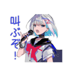 パンクセーラー女子★ライブ参戦（個別スタンプ：5）