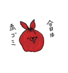 トビネズミとカラスのゴミの日確認スタンプ（個別スタンプ：15）