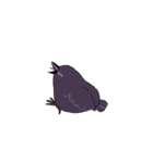 トビネズミとカラスのゴミの日確認スタンプ（個別スタンプ：36）