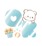 しろくまポフ♡ゆる敬語（個別スタンプ：10）