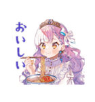 お姫様の庶民体験♡日常編（個別スタンプ：28）