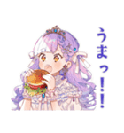 お姫様の庶民体験♡日常編（個別スタンプ：32）
