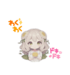 擬人化シリーズですが？花編（個別スタンプ：6）