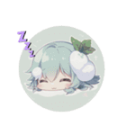 擬人化シリーズですが？花編（個別スタンプ：8）