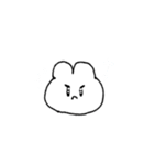 おこっているうさ（個別スタンプ：12）