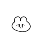 おこっているうさ（個別スタンプ：35）