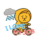 しんどいライオン (えいご)（個別スタンプ：3）