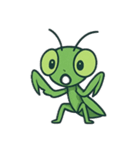 カマキリとてんとう虫の物語（個別スタンプ：4）