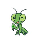 カマキリとてんとう虫の物語（個別スタンプ：6）