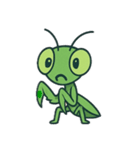 カマキリとてんとう虫の物語（個別スタンプ：8）