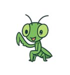 カマキリとてんとう虫の物語（個別スタンプ：9）
