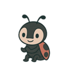 カマキリとてんとう虫の物語（個別スタンプ：15）
