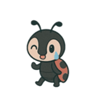 カマキリとてんとう虫の物語（個別スタンプ：22）