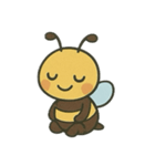 ハチとチョウの物語（個別スタンプ：3）