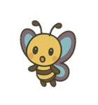 ハチとチョウの物語（個別スタンプ：16）