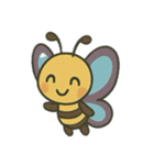 ハチとチョウの物語（個別スタンプ：22）