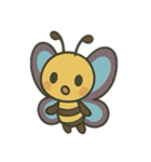 ハチとチョウの物語（個別スタンプ：24）