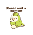 コザクラインコpistàcchioの日常3（個別スタンプ：8）