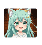 文字無しみなみちゃんスタンプ①（個別スタンプ：6）