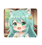 文字無しみなみちゃんスタンプ②（個別スタンプ：2）
