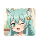 文字無しみなみちゃんスタンプ②（個別スタンプ：3）