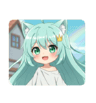 文字無しみなみちゃんスタンプ②（個別スタンプ：13）