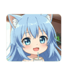 文字無しみなみちゃんスタンプ②（個別スタンプ：14）