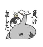 温暖化と戦うペンギン？（個別スタンプ：7）