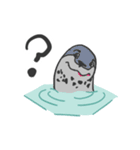 温暖化と戦うペンギン？（個別スタンプ：16）