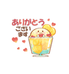 【夏】大人にかわいい♡納涼水彩スタンプ（個別スタンプ：6）
