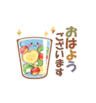 【夏】大人にかわいい♡納涼水彩スタンプ（個別スタンプ：17）