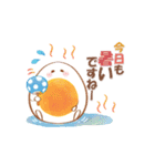 【夏】大人にかわいい♡納涼水彩スタンプ（個別スタンプ：21）