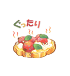 【夏】大人にかわいい♡納涼水彩スタンプ（個別スタンプ：27）