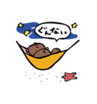 夏のたぬスタンプ（個別スタンプ：21）