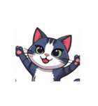 踊る猫達（個別スタンプ：3）