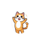 踊る猫達（個別スタンプ：4）