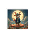 キノコ.ウサギ.森星..Mushroom.Rabbit.（個別スタンプ：5）